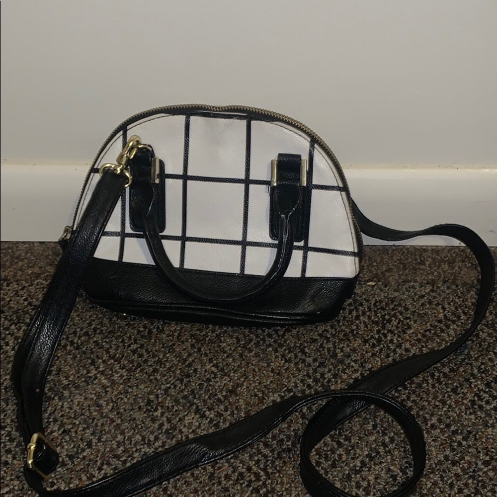 Checkered Purse